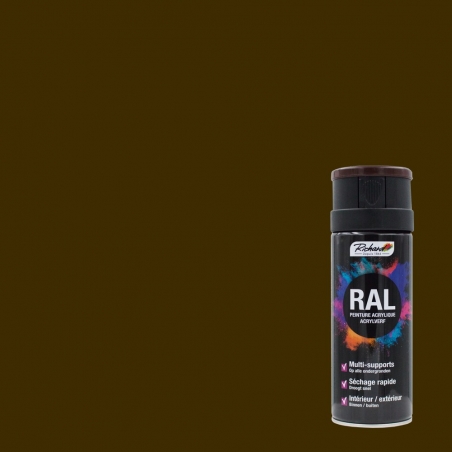 Peinture A Rosol Ral Brun Sepia Colorants Pigments Fr