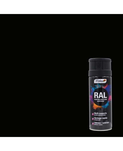 RAL 9005 NOIR SATIN
