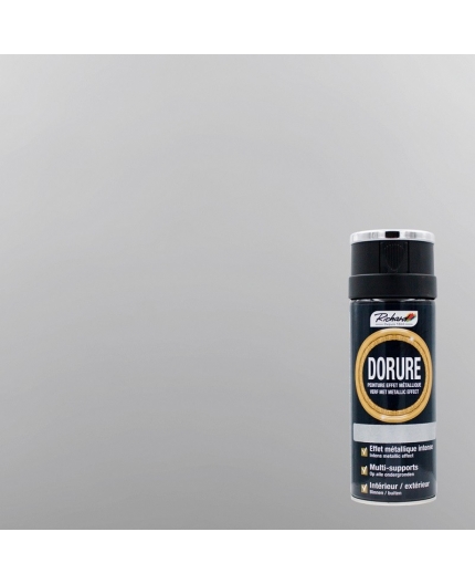 PEINTURE DORURE AÉROSOL CHROME