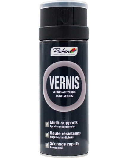 VERNIS BRILLANT DE PROTECTION - AÉROSOL 400 ML