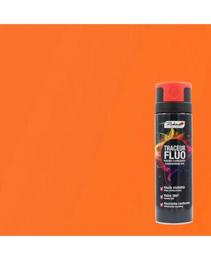 PEINTURE FLUO CHANTIER ET DÉCO FLUO EN AÉROSOL