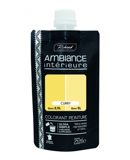 Colorant spécial peinture acrylique Ambiance Curry 250ml