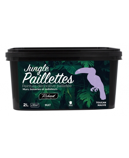 Peinture à Effet Paillette Mauve Jungle Colorants Pigments Fr
