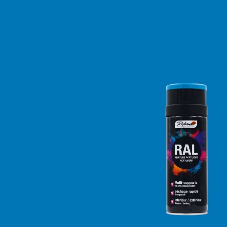 Peinture Laque 1K RAL 5015 Bleu Ciel Brillant - 1kg LudwigLacke Pour Projets DIY