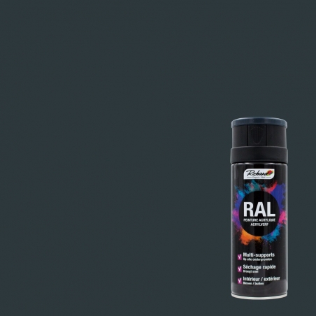 Peinture Aérosol Haute Qualité RAL 7016 Gris Anthracite - Lot De 2 Bombes (2x400ml) - Neuf PROTOUCH